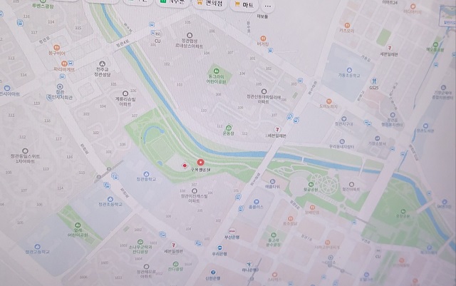 좌광천 장미원 위치